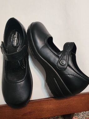 Easy Works Black Mary Jane Work Shoes
